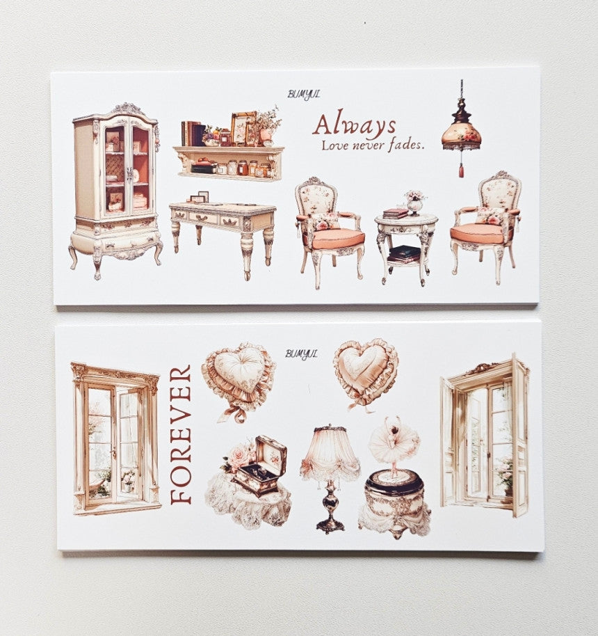 [BUMYUL] Antique Memory Sticker