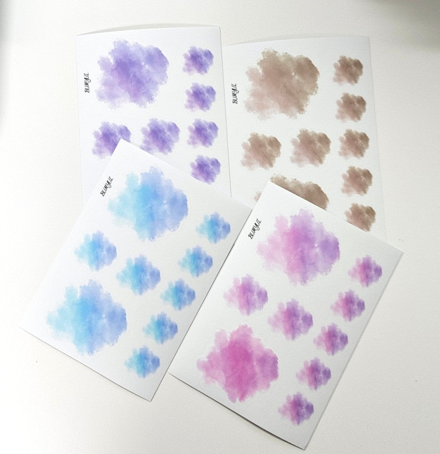 [BUMYUL] Reminder Color  PET Sticker