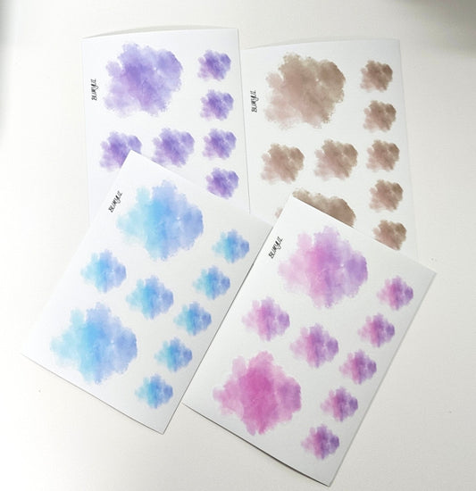 [BUMYUL] Reminder Color  PET Sticker