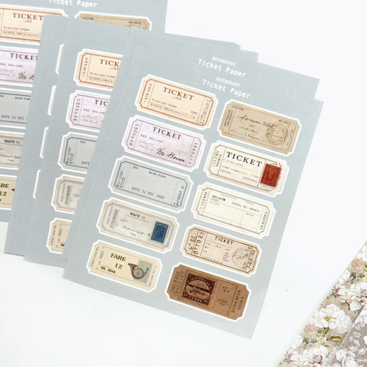 [Ann's NOTE] Ticket Paper