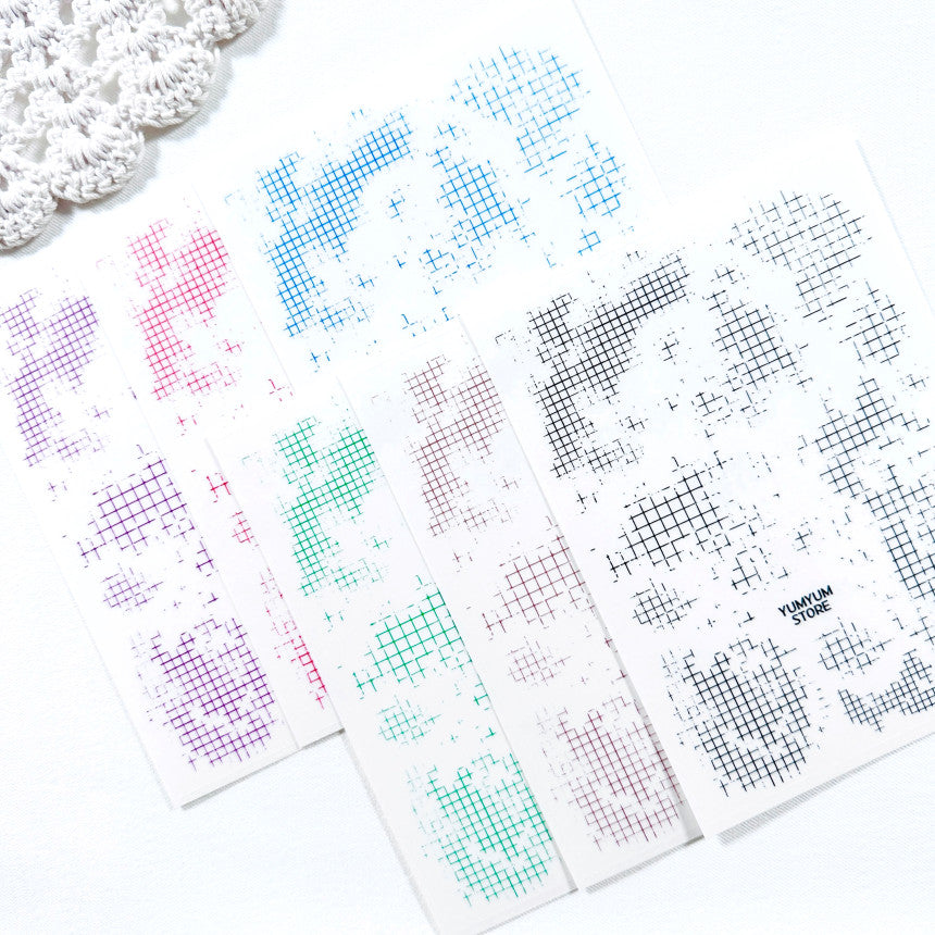 [Kind YumYum Store] Grid PET Sticker