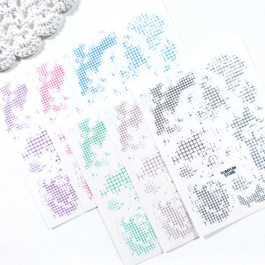 [Kind YumYum Store] Grid PET Sticker