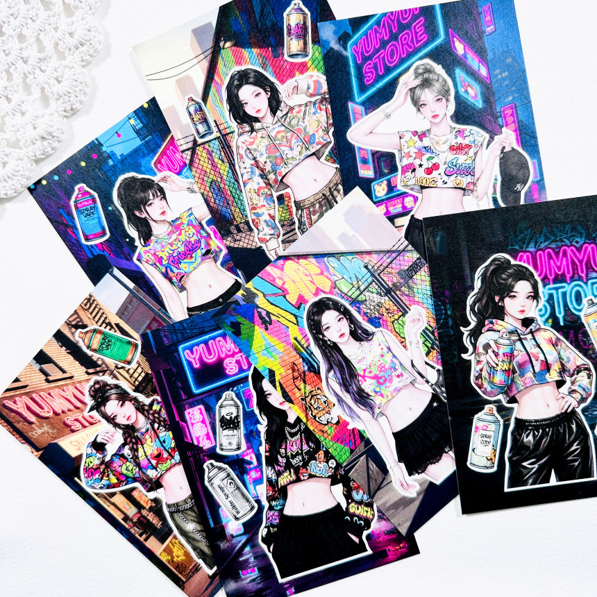 [Kind YumYum Store] Graffiti ALL IN ONE Package