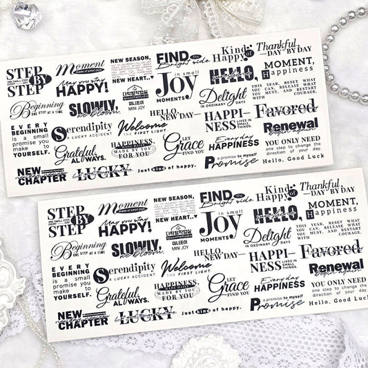 [Syuuume] Mini Joy PET Sticker