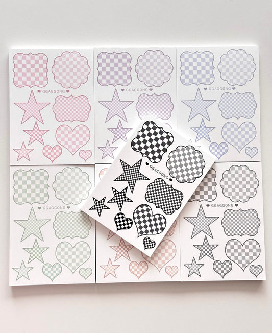[GGAGGONG] Pattern Diagram Memo
