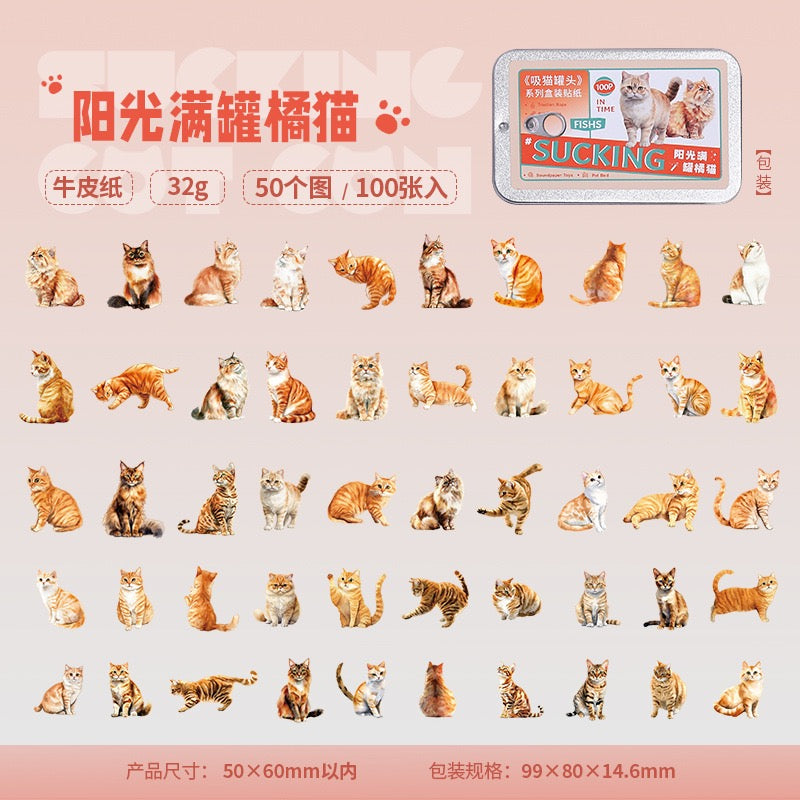 トマトソースガール猫缶シリーズ100枚セット