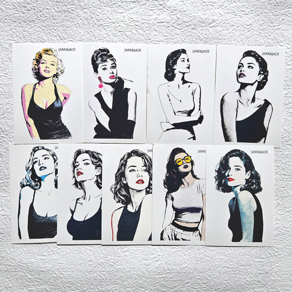 [Jane&Jace] Pop Art Jane Paper