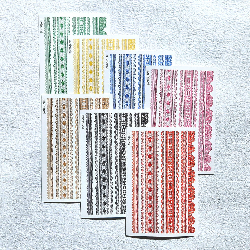 [Jane&Jace] Lovely Lace Deco Paper
