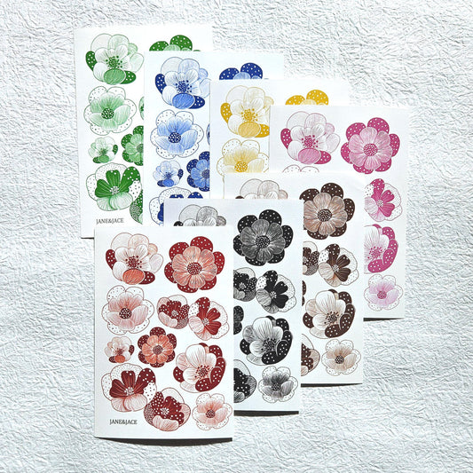 [Jane&Jace] Lovely Dots Flower Paper