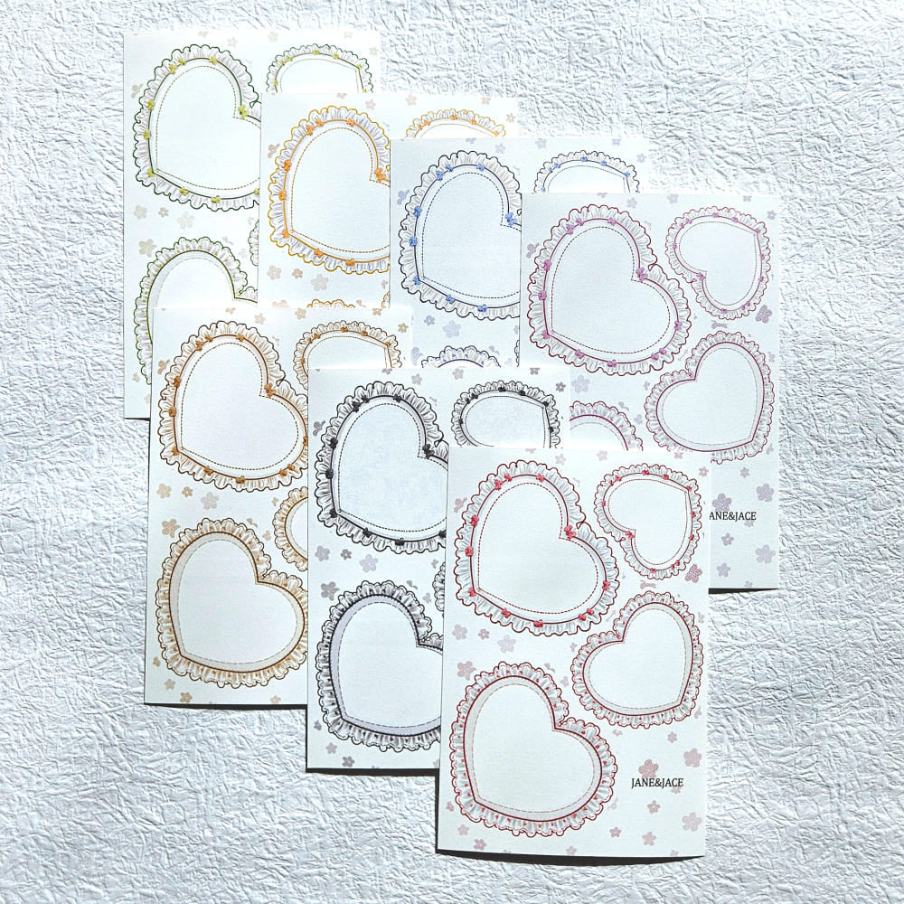 [Jane&Jace] Lovely Heart Frame Paper