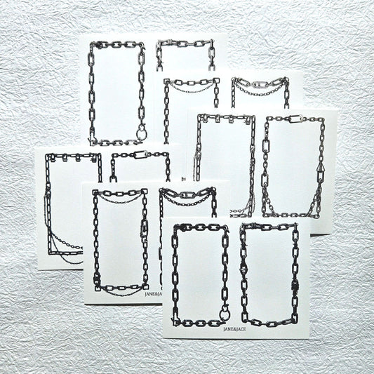 [Jane&Jace] Chain Clip Frame Paper