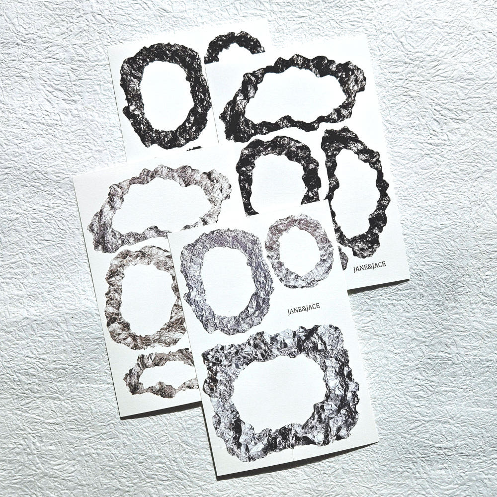 [Jane&Jace] Foil Frame Paper