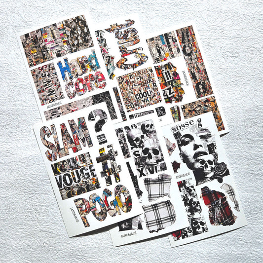 [Jane&Jace] Pank Collage Paper