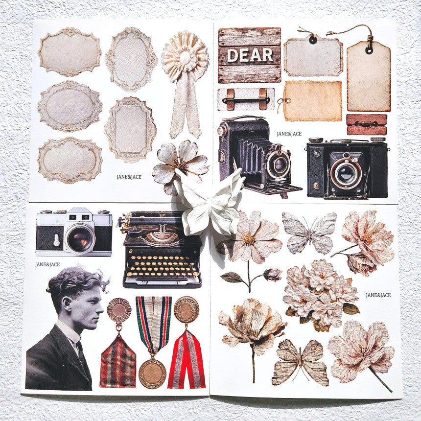 [Jane&Jace] Vintage Package vol.8 Vintage Scrap Pack