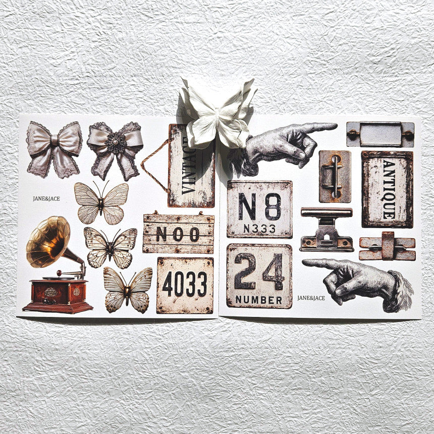 [Jane&Jace] Vintage Package vol.8 Vintage Scrap Pack