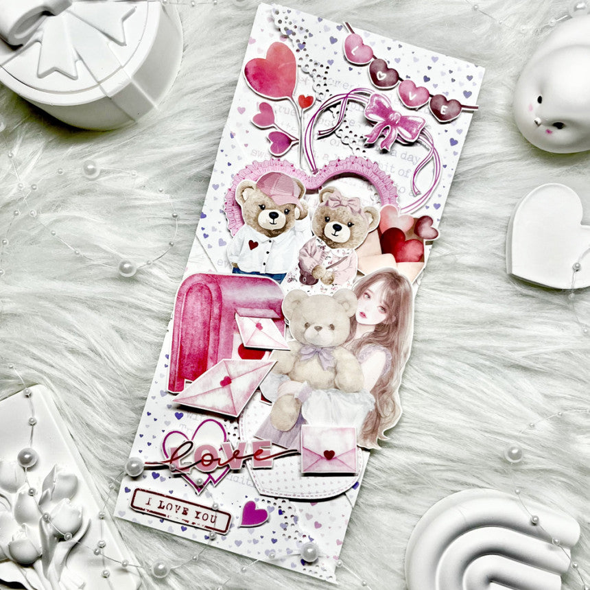 [Syuuume] Heart Letter Memo 両面 120g