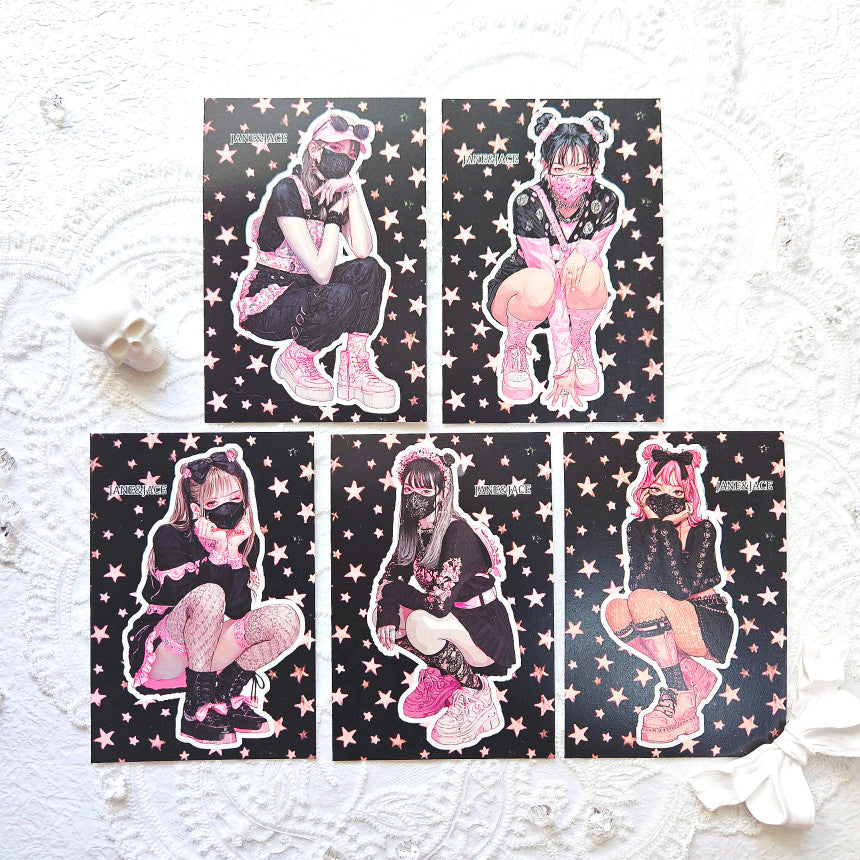 [Jane&Jace] Blackpink Kitch Gothic JJ Paper