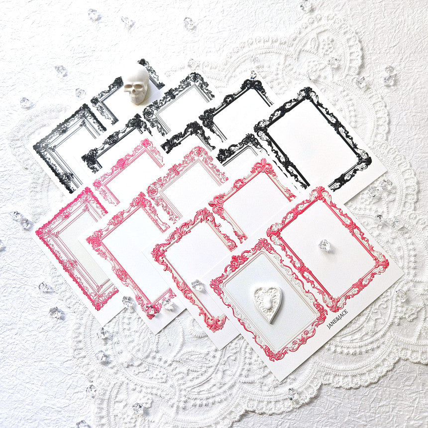 [Jane&Jace] Blackpink Kitch Antique Frame Paper