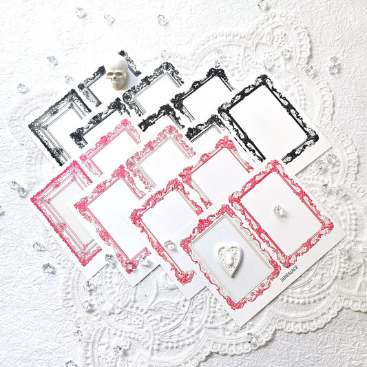 [Jane&Jace] Blackpink Kitch Antique Frame Paper