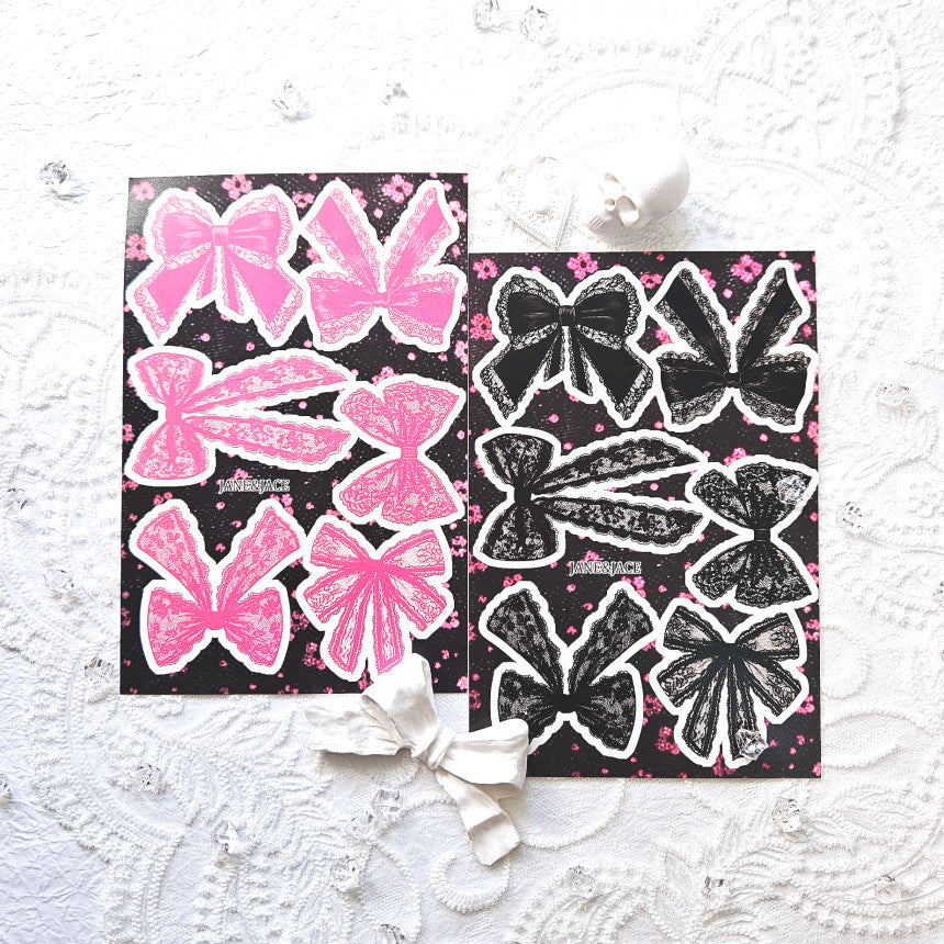 [Jane&Jace] Blackpink Lace Ribbon Papper