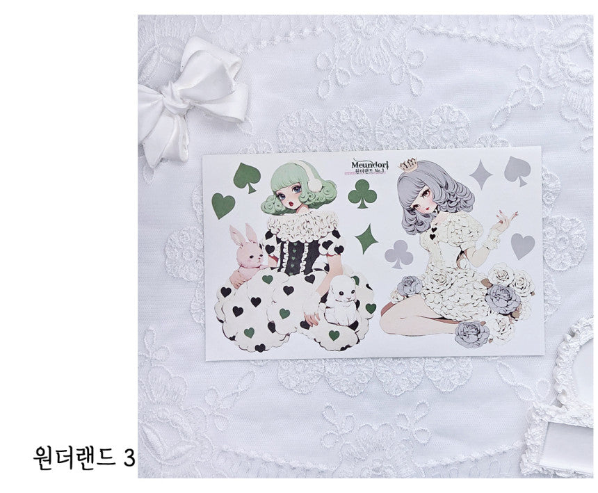 [DOA SHOP] Wonderland Sticker