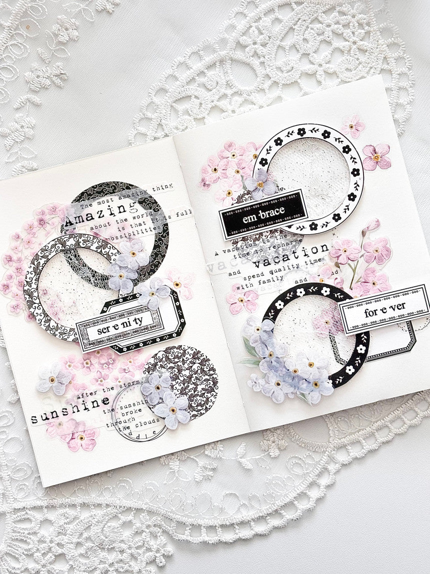 [GGAGGONG] Texture Label Sticker
