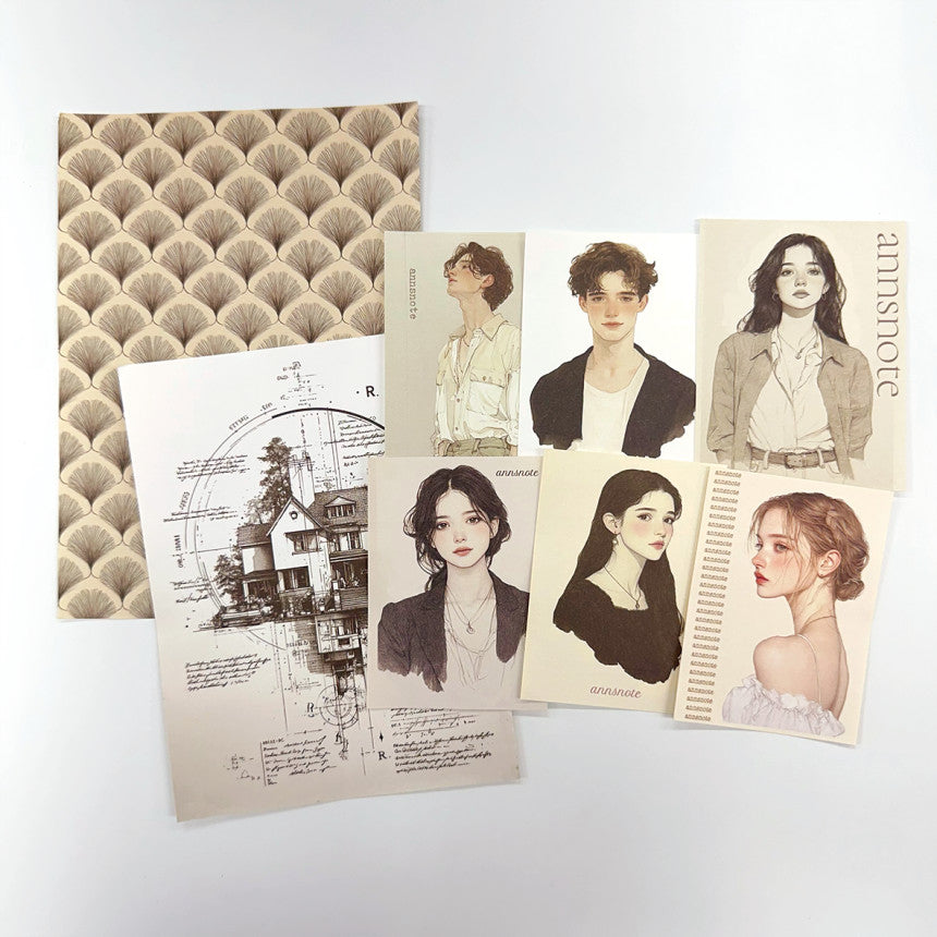 [Ann's NOTE]  Collage Pack Ver.3 Vintage