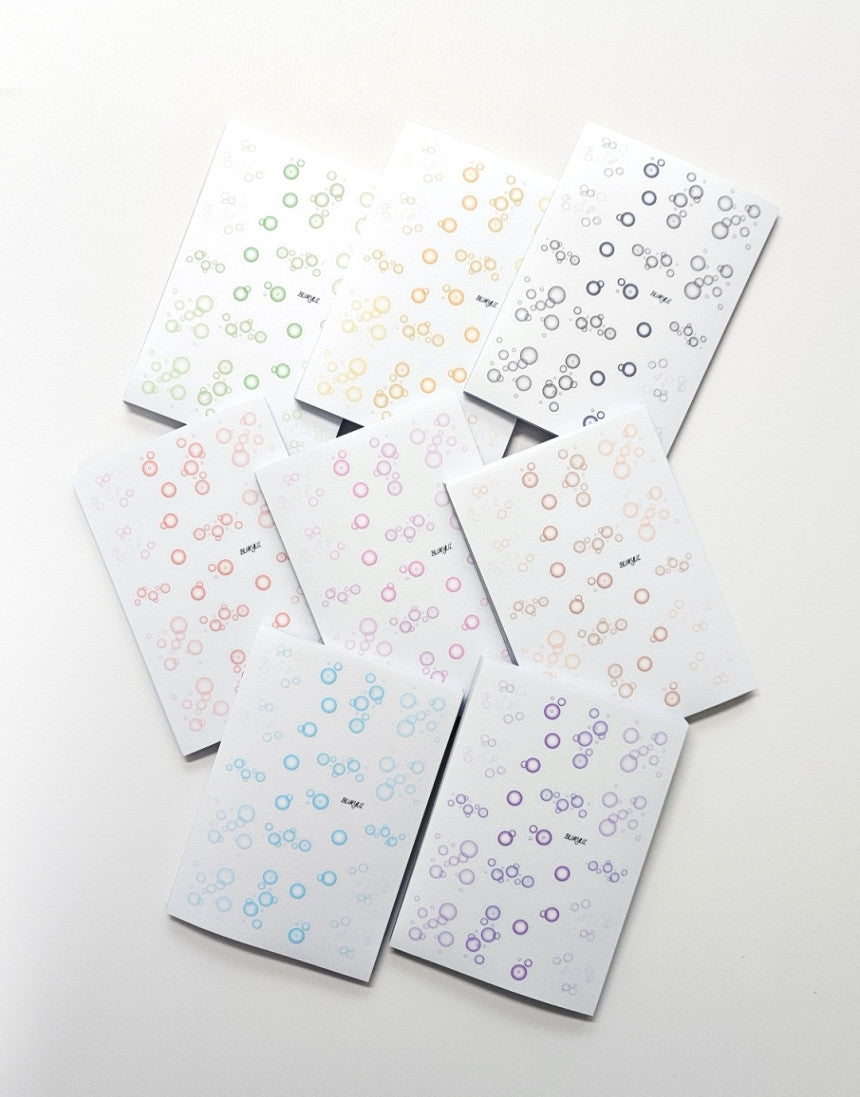 [BUMYUL] Pastel Bubble Point PVC Sticker