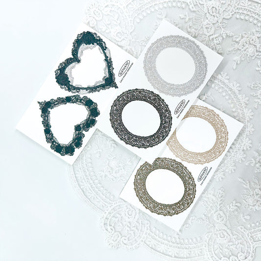 [Ann's NOTE] Lace Frame Memo
