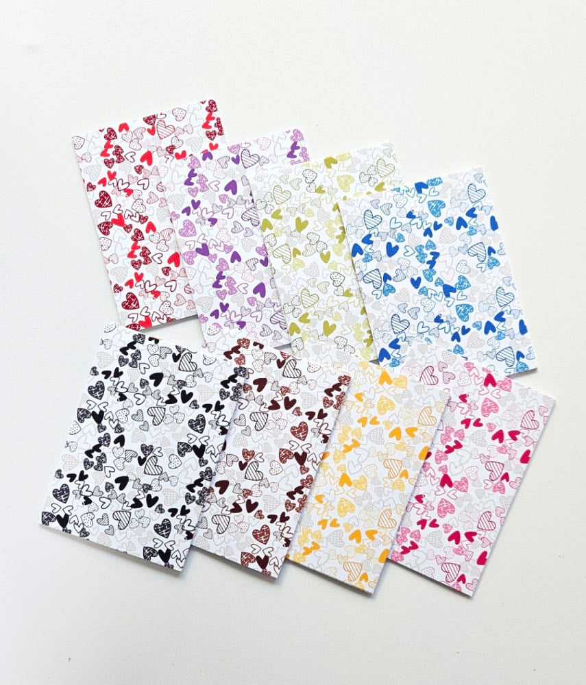 [BUMYUL] Doodle Hearts Paper