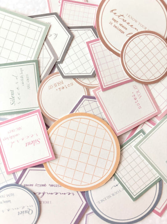 [GGAGGONG] Carved Shapes Paper