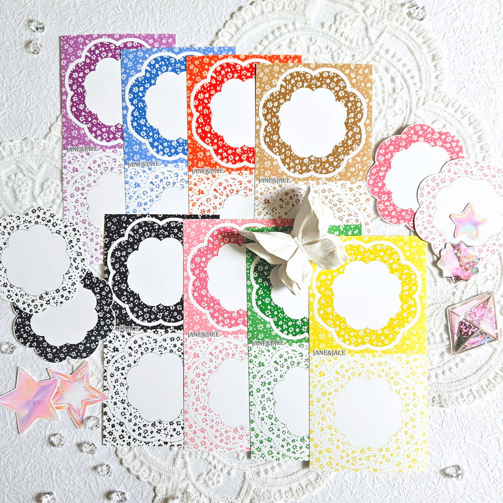 [Jane&Jace] Flower Frame Paper