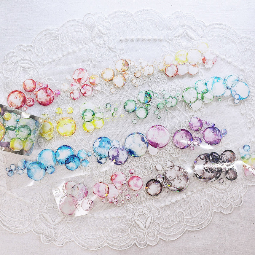 [DOA SHOP] Sunshine Bubble PET Masking Tape