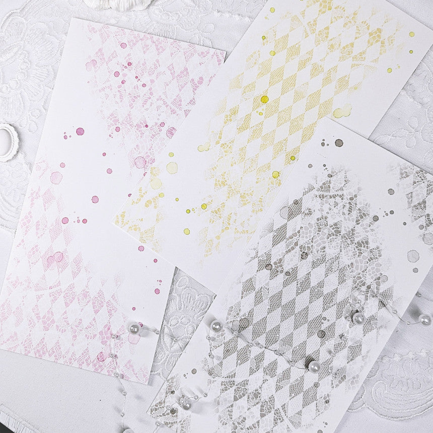 [DOA SHOP] Lace Pattern Paper2