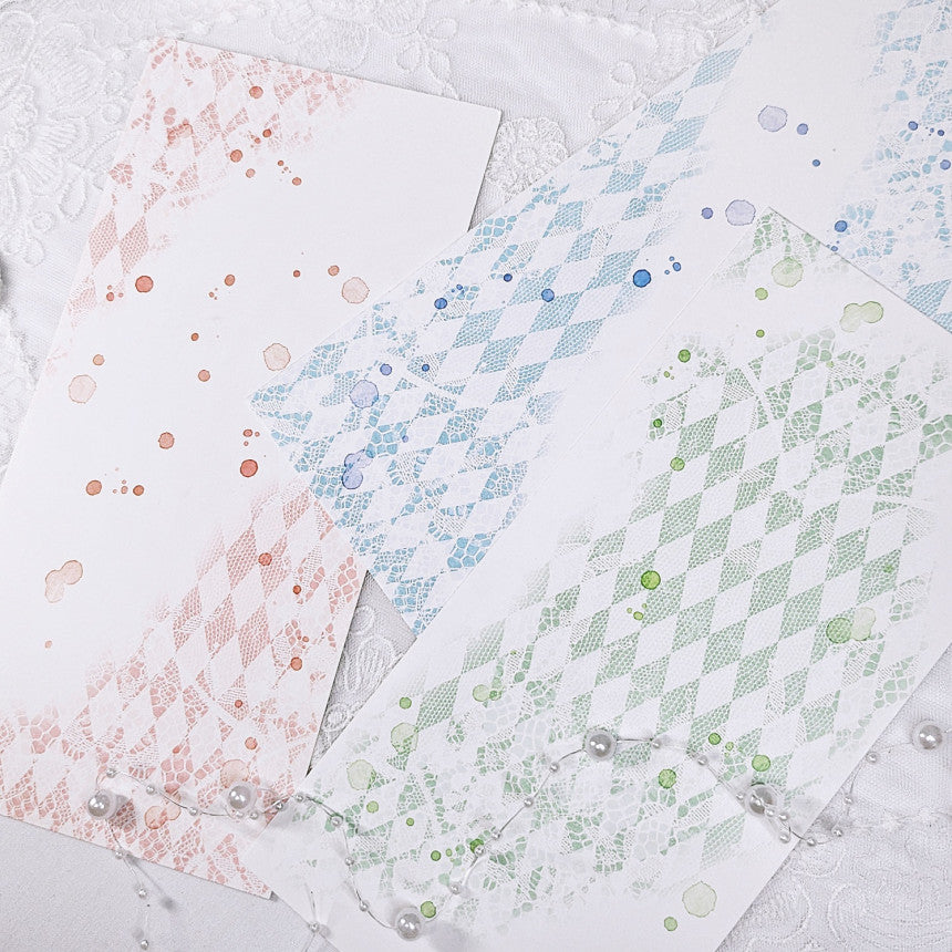 [DOA SHOP] Lace Pattern Paper1