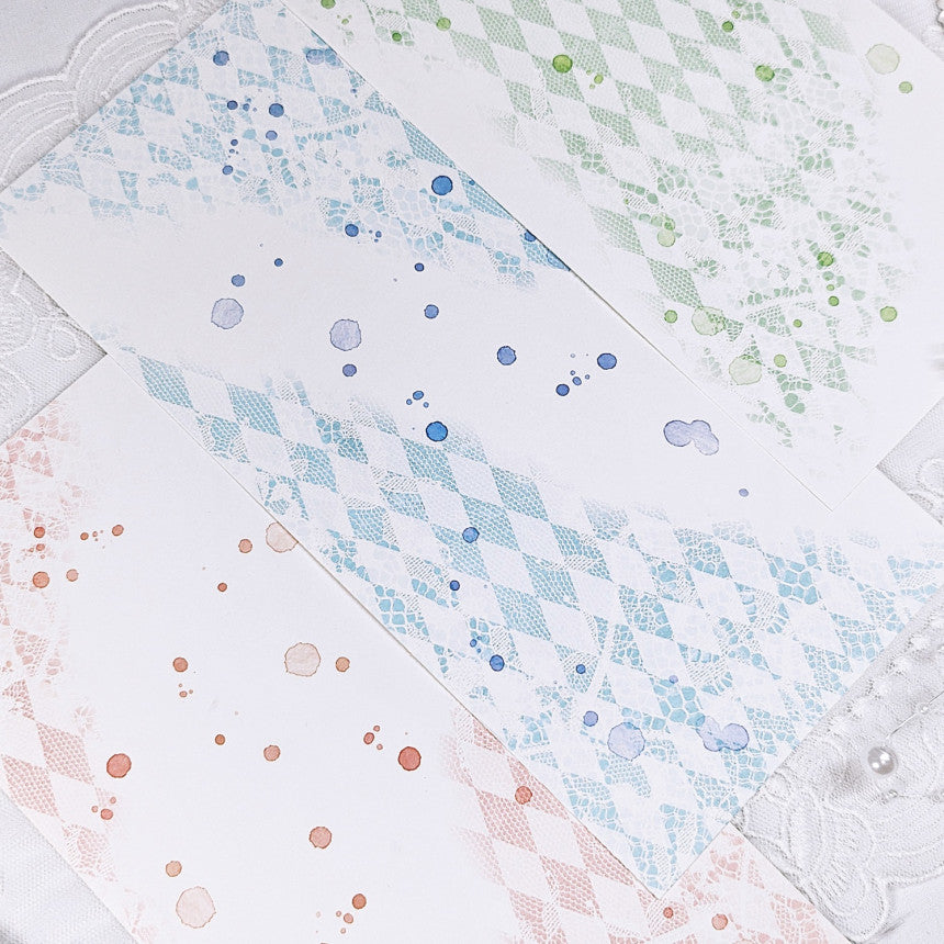 [DOA SHOP] Lace Pattern Paper1