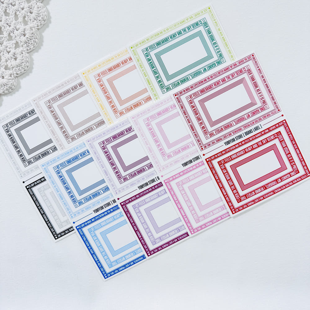 [Kind YumYum Store] Pants Label Paper Tag