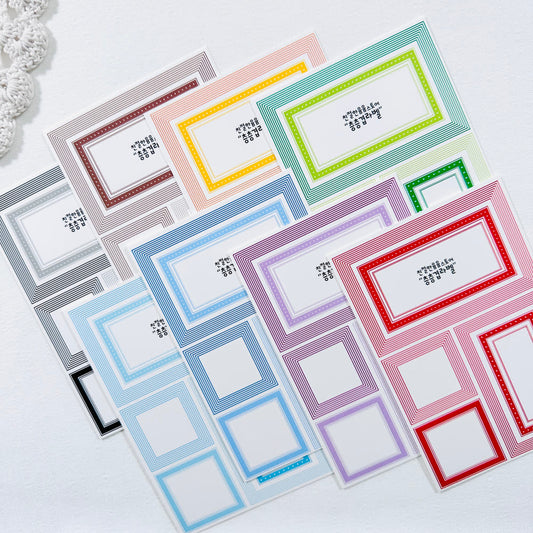 [Kind YumYum Store] Layered Label Paper Tag