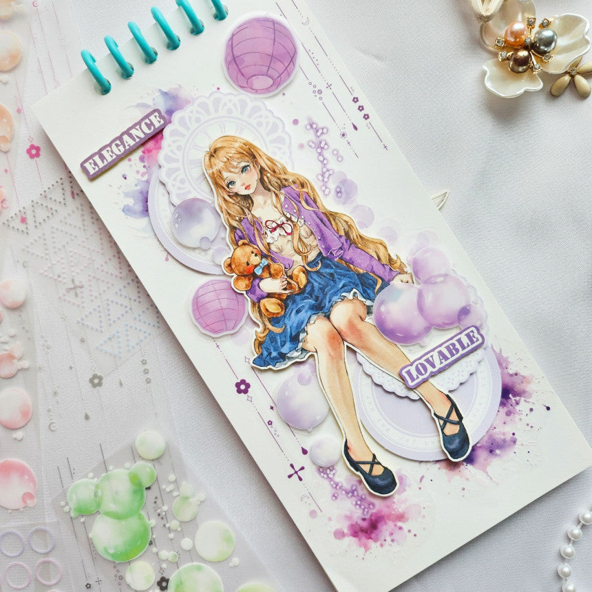 [DOA SHOP] Rainbow PET Masking Tape