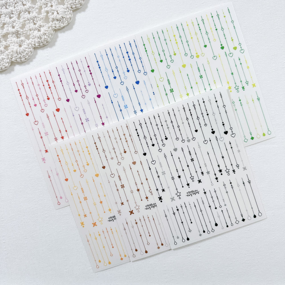 [Kind YumYum Store] Hanging decoration sticker
