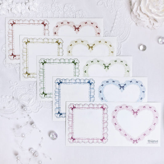 [DOA SHOP] Heart Frame Sticker