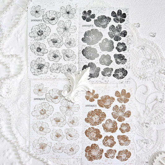 [Jane&Jace] Gentique Lettering Flower 200g