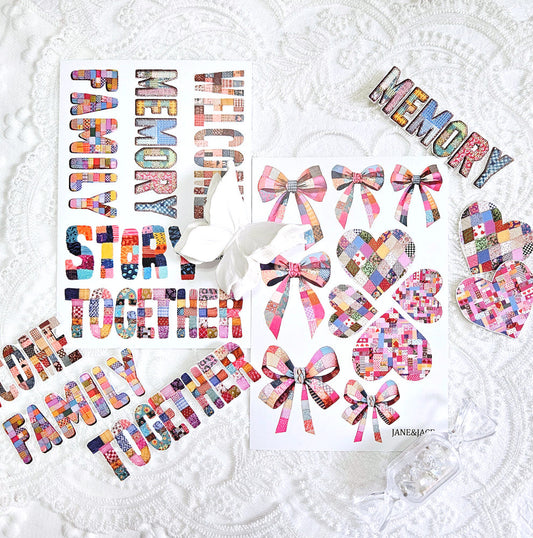 [Jane&Jace] Patchwork Deco Paper 200g