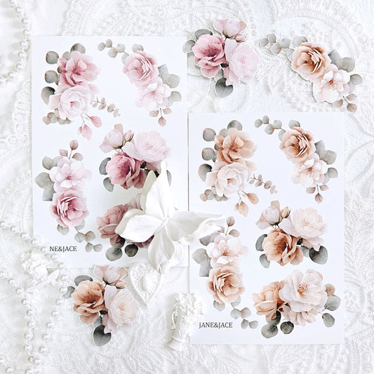 [Jane&Jace] Pastel Flower Paper 200g