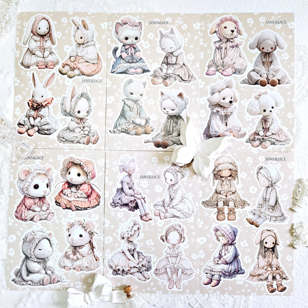 [Jane&Jace] Pretty Cutie Doll Paper 200g