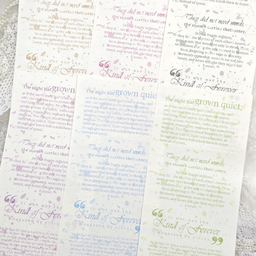 [Syuuume] Moon Light Letter Memo 120g