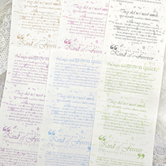 [Syuuume] Moon Light Letter Memo 120g
