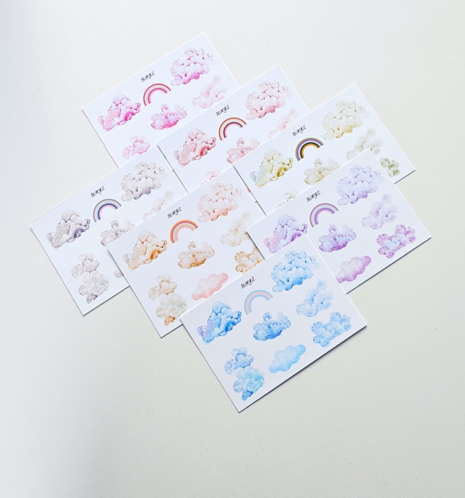 [BUMYUL] Fluffy Spring Sky paper