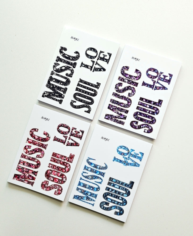 [BUMYUL] Impact Lettering PET Sticker