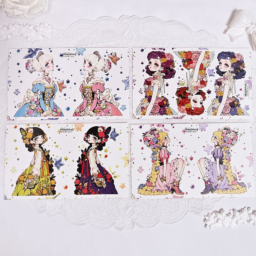 [DOA SHOP]  Princess Girl Sticker